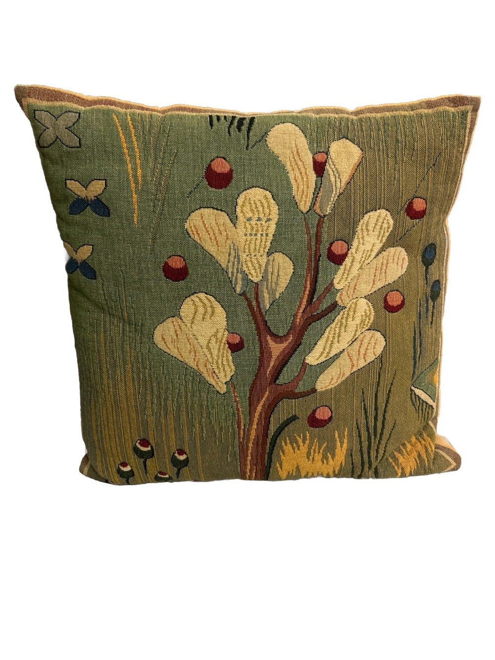 J Pansu L’Air Design From The Apocalypse Series Tapestry Throw Pillow 18X18